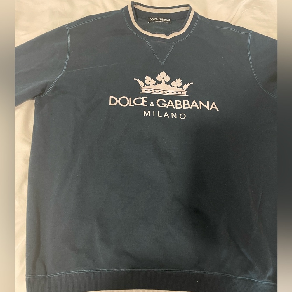 Authentic green(petrol) Dolce & Gabbana sweater XL (54)